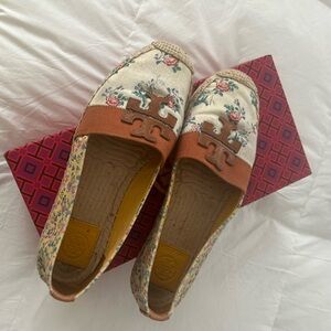 Floral Espadrille Flats